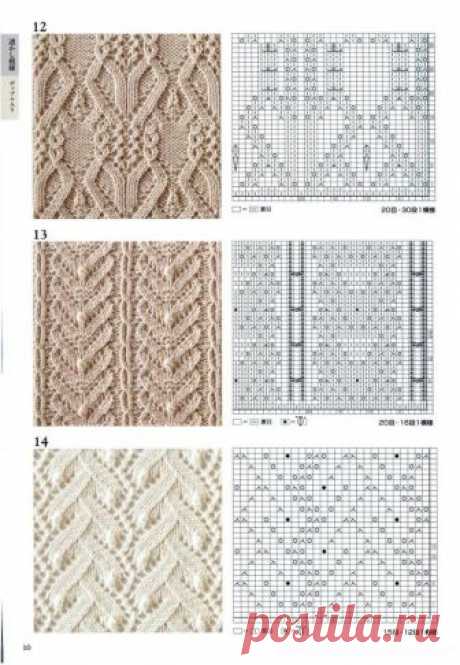 Узоры спицами схемы и описание (УЗОРЫ СПИЦАМИ) Из кники Knitting Pattern Book 260 by Hitomi Shida 2015 //pagead2.googlesyndication.com/pagead/js/adsbygoogle.js (adsbygoogle = window.adsbygoogle || []).push({}); //pagead2.googlesyndication.com/p…