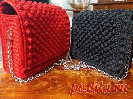 Pochette uncinetto e rete  (Seconda parte)