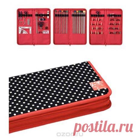 Органайзер для спиц "Polka dots" /Горошек/ 20*43см, черный/белый (10130020/310314/0005042/9, ГЕРМАНИЯ ) :: 30695921