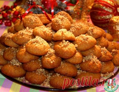Греческое рождественское печенье "Меломакарона"