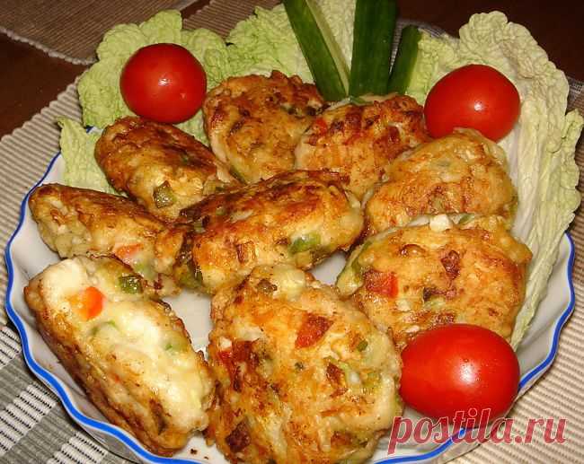 Котлеты из курицы и овощей | ВКУСНО ПОЕДИМ!