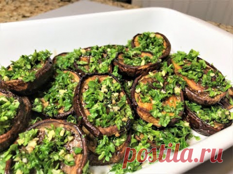 БАКЛАЖАНЫ В ДУХОВКЕ. Простая и Самая Вкусная Закуска! Начинающим хозяйкам на заметку. Eggplant