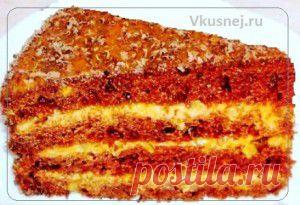 Торт домашний «Бони Эм» | Рецепты вкусно