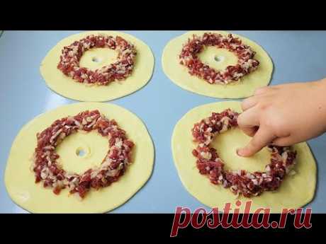 БОЖЕ КАК ВКУСНО! ПИРОЖКИ ТЕПЕРЬ НЕ ГОТОВЛЮ! Готовлю вкуснятину за 10 минут! МУЖ в восторге