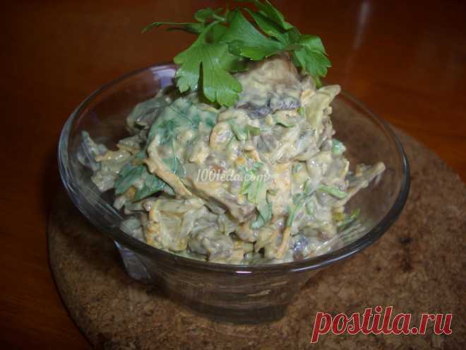 САЛАТ ИЗ ПЕЧЕНИ А-ЛЯ ОБЖОРКА