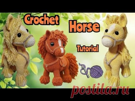 Лошадка Дакота — Часть 2 | Вяжем туловище и животик | Амигуруми крючком, шаг за шагом.