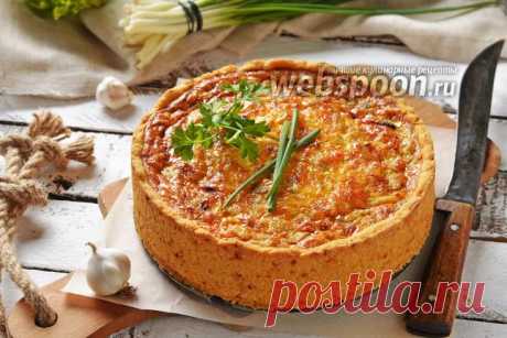 Киш с грибами и чесноком рецепт с фото, как приготовить на Webspoon.ru