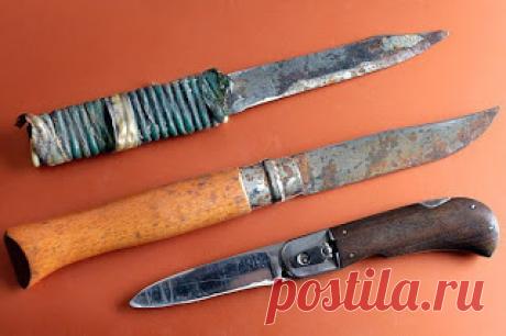 КАК ОЧИСТИТЬ НОЖ ОТ РЖАВЧИНЫ