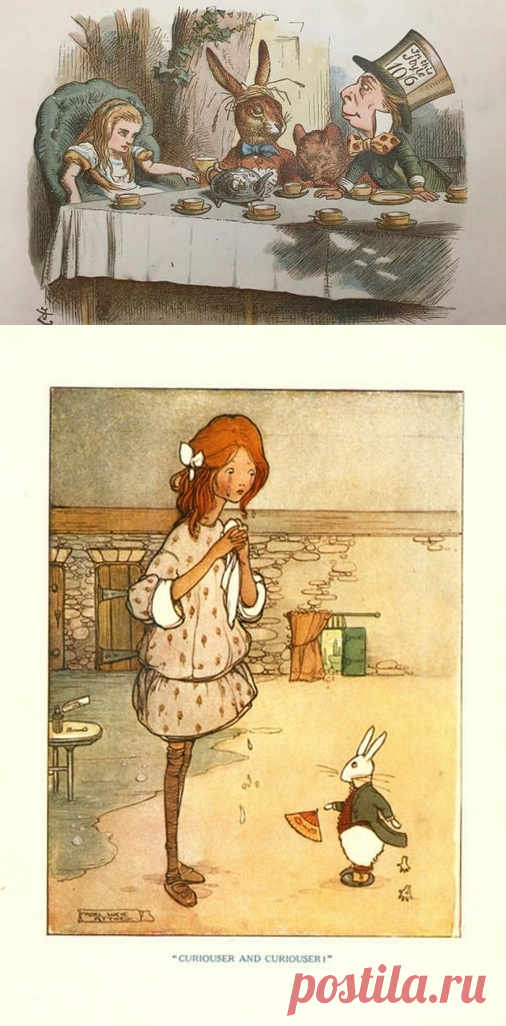 Такая разная Алиса: иллюстрации 15 художников, известных и не очень, к книге «Алиса в Стране чудес»