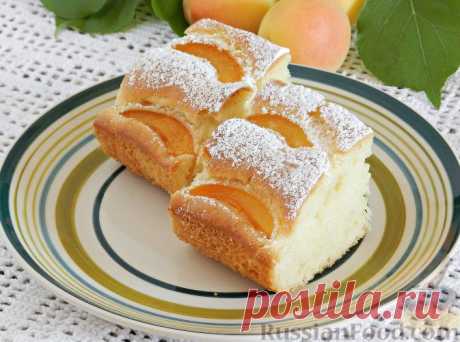 Простой пирог с абрикосами