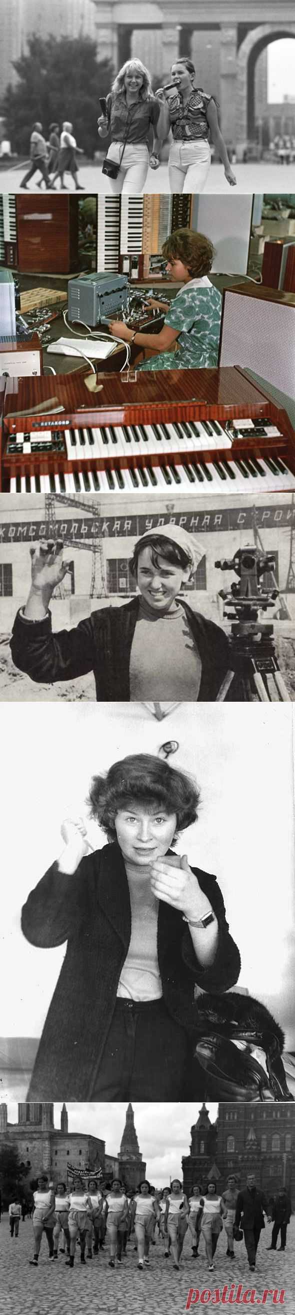 Студентка, комсомолка, спортсменка и просто красавица! / Назад в СССР / Back in USSR
