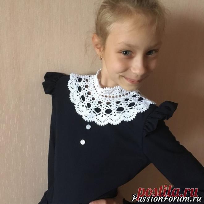 Воротнички вязаные - запись пользователя Татьяна (Татьяна) в сообществе Вязание крючком в категории Вязаные крючком аксессуары