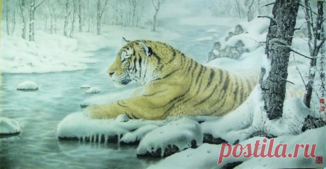 Работы художника Тан Цзяна (Tang Jiang). Часть 2. (48 фото)