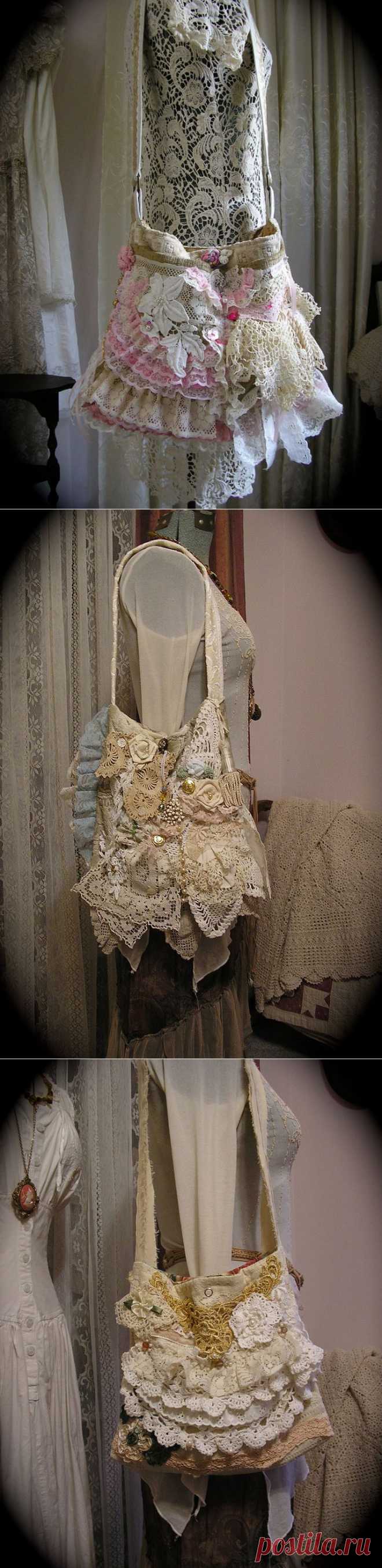 Винтажные сумки от TatteredDelicates.