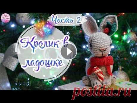 В этой части мы с вами полностю доделаем нашего кролика) Соединим все части и даже сделаем make up )) ПРЯЖА: Alize Softy (белый), Alize Cotton Gold (с...