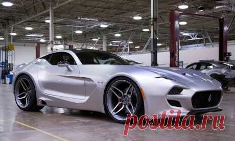 Суперкар VLF Force 1 V10 позаимствовал атмосферный двигатель у Dodge Viper | Чёрт побери