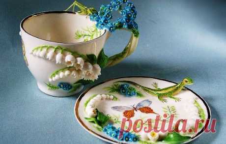 Холодный фарфор своими руками для начинающих: как сделать красивые