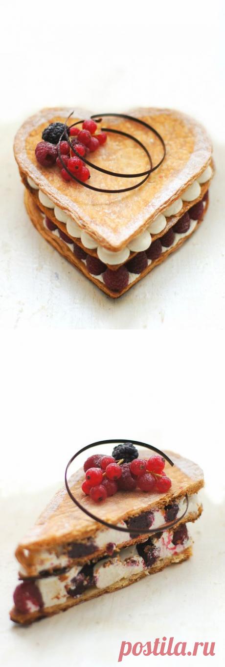 Игра со вкусом - Малиновый мильфей