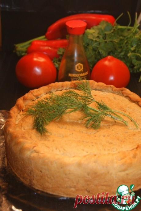 Ароматный пирог с капустой - кулинарный рецепт