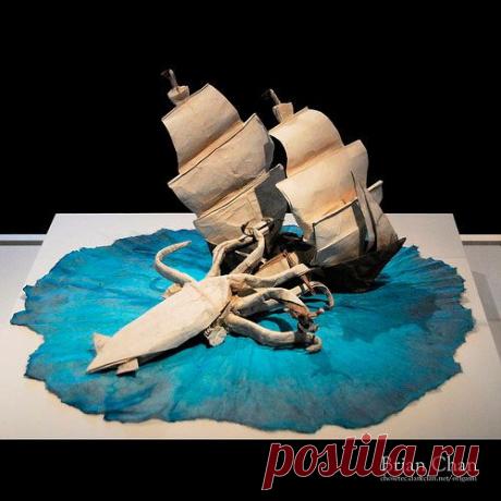 Оригами Кракен