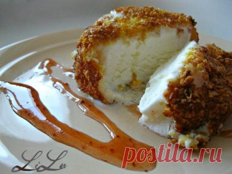 Жареное мороженое рецепт с фото