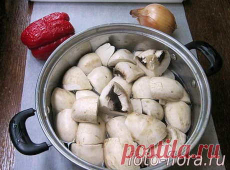Рецепты маринованных шампиньонов быстрого приготовления - Постные блюда