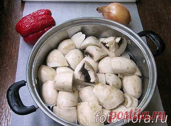 Рецепты маринованных шампиньонов быстрого приготовления - Постные блюда
