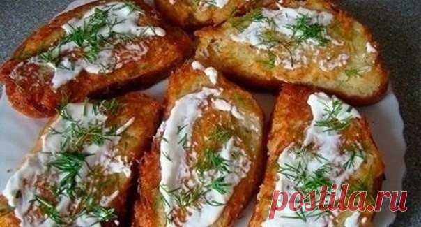 ГОРЯЧИЕ БУТЕРБРОДЫ С КАРТОФЕЛЕМ