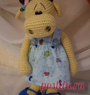Мастер-класс вязаная Коровка Бони - вязанная крючком - на HandMade-Gifts.ru