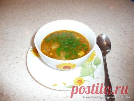 Суп с жареными яйцами • Супы, первые блюда