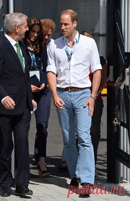 Принц Уильям, герцогиня Кэтрин и принц Гарри посетили Игры Содружества, HELLO! Russia