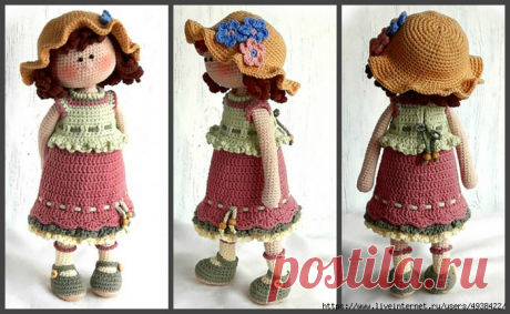Кукла Дороти. Dorothy the Lovely Girl by Nelly Shkuro.