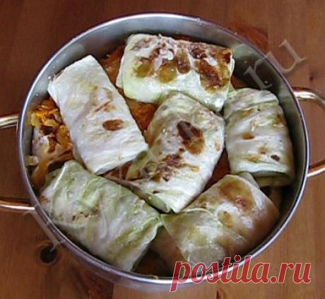 Голубцы по-татарски (с пшенкой) Необычно и очень вкусно!
