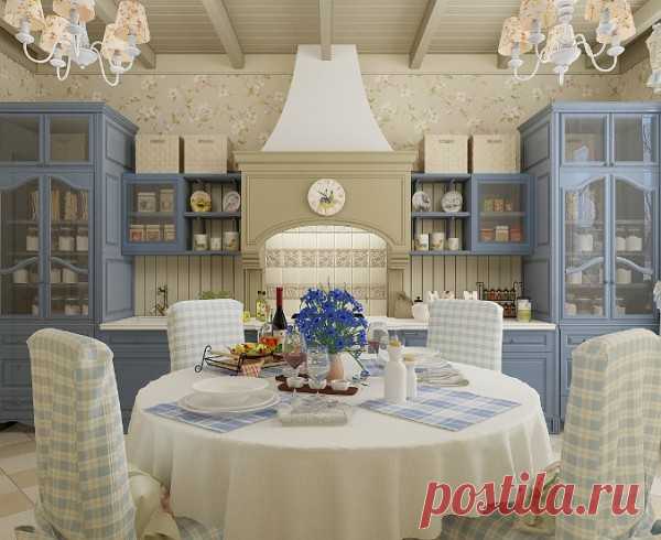 Дизайн-проект загородного дома в стиле прованс