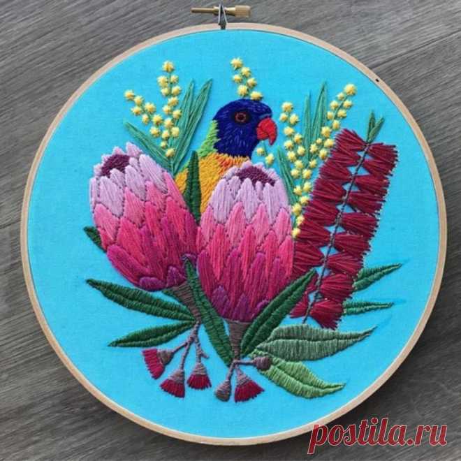 (6) Gallery.ru / Фото #174 - Вышивка гладь - Lika-2017