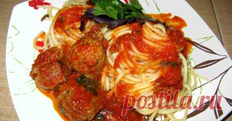 Спагетти с фрикадельками: вкусное блюдо из Италии