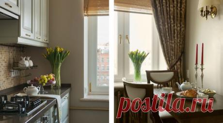 Чтобы квартира понравилась арендаторам, дизайнеры сделали перепланировку, выбрали осеннюю цветовую палитру и укомплектовали интерьер мебелью в классическом стиле. Рассказываем подробности