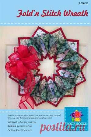 Fold'n Stitch Wreath