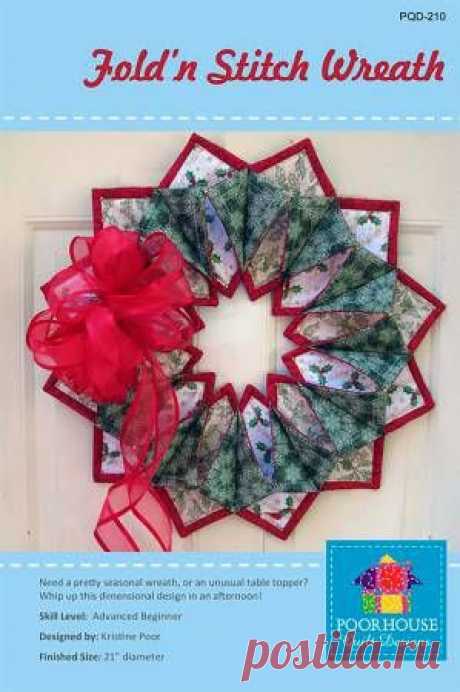 Fold'n Stitch Wreath