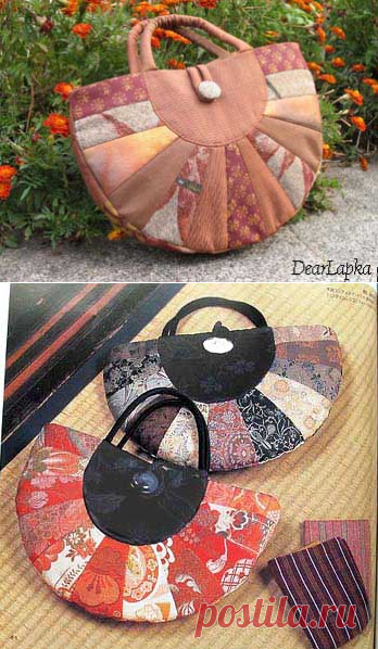Лоскутные сумочки из японских журналов