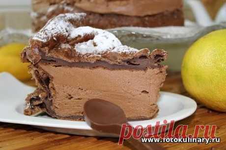 Шоколадный торт "Карпатка" - очень нежно, вкусно, в меру шоколадно, без обилия теста
