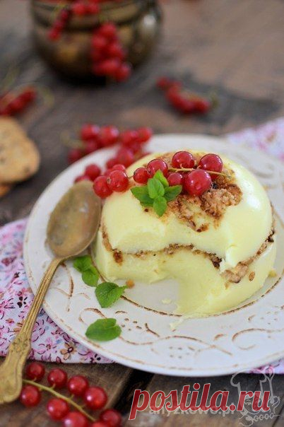 Как приготовить пуддинг со вкусом печенья - рецепт, ингридиенты и фотографии