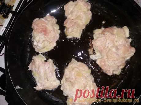 Куриные котлеты без использования мясорубки