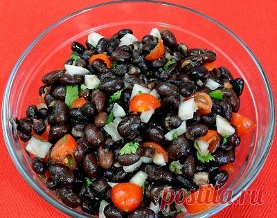 ФАСОЛЕВЫЙ САЛАТ «ЧЕРНЫЙ ГЛАЗ»