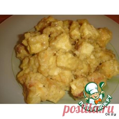 Тофу с медом и горчицей - кулинарный рецепт