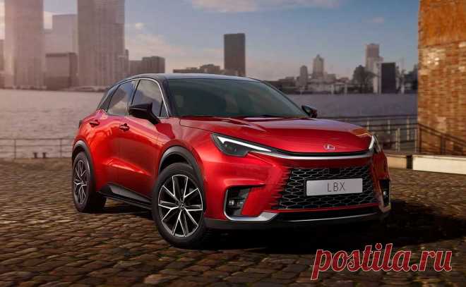 Lexus LBX 2024: гибридный субкомпактный кроссовер