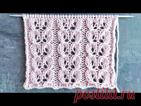 Симпатичные ажурные косички для вязания джемперов, палантинов, носков