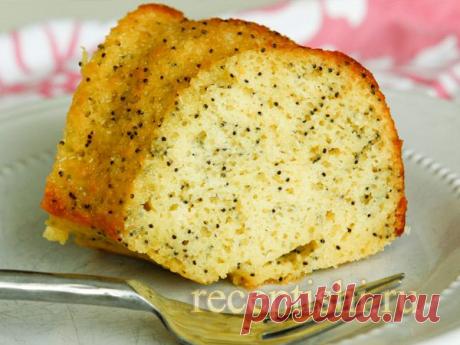 Медовый кекс с маком | Кулинарные рецепты с фото на Рецептыши.ру