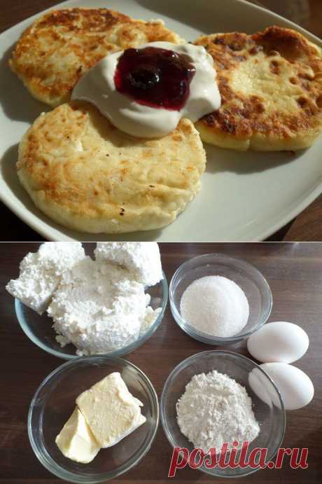 Сырники из протертого творога