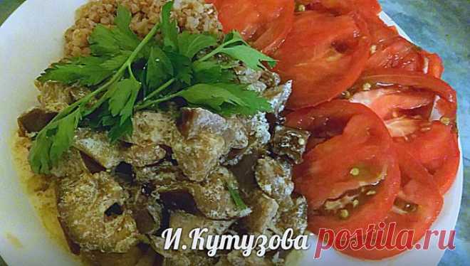 Баклажаны тушеные со сметаной — вкусное и сочное блюдо!.